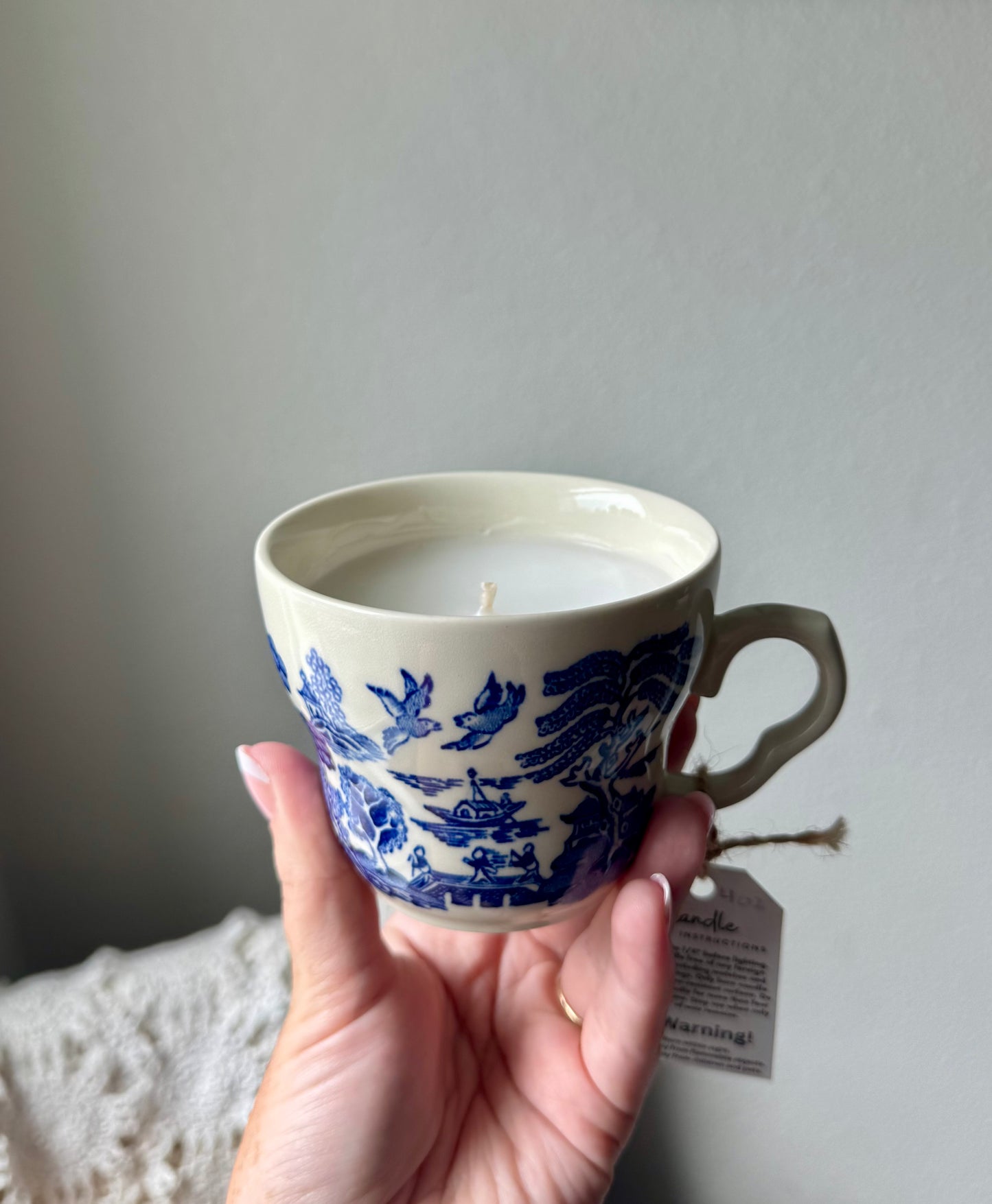 Vintage Willow EIT Teacup - Baccarat Rouge