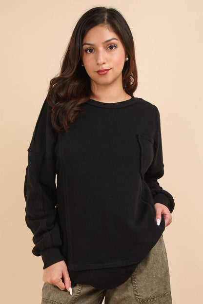 Terry Oversized Top