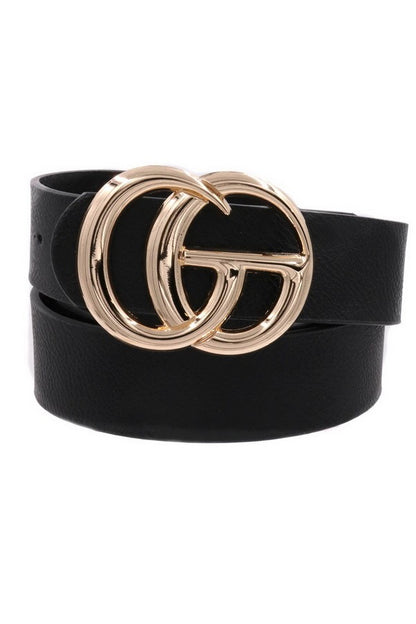 Faux Leather Belt