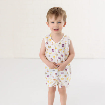 Let's go Tigers Organic Muslin Shortall