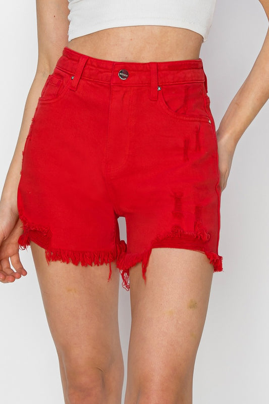 Fiesta Distressed Risen Shorts