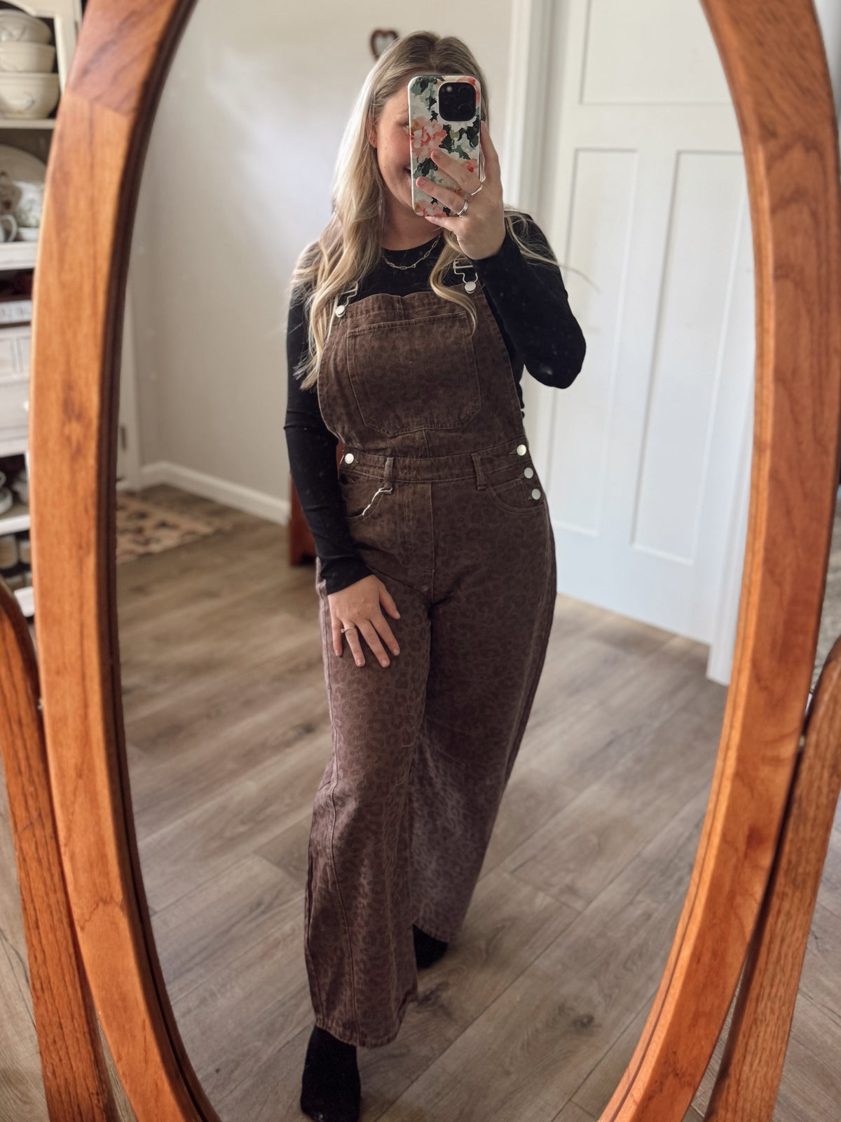 Rory Leopard Overalls