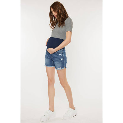 Maternity Denim Shorts