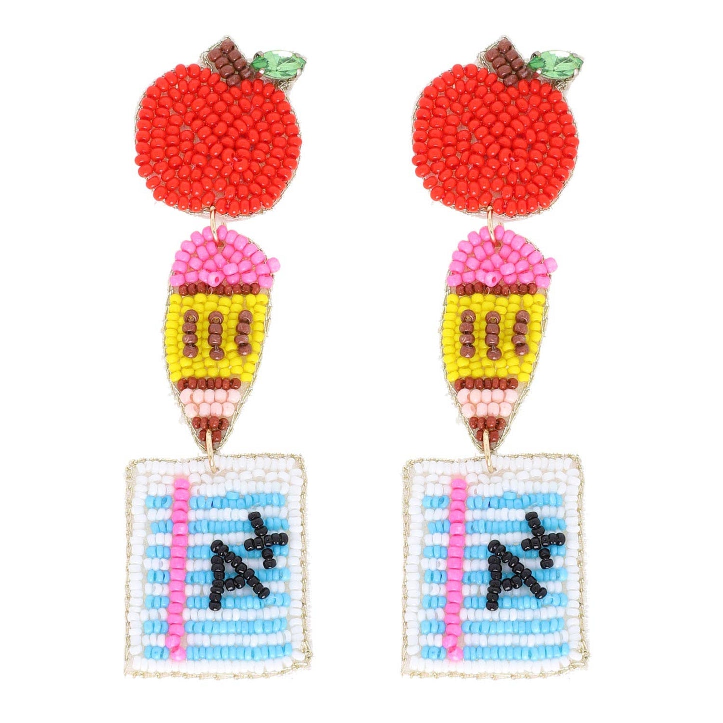 Paper & Pencil Teacher Appreciation Earrings