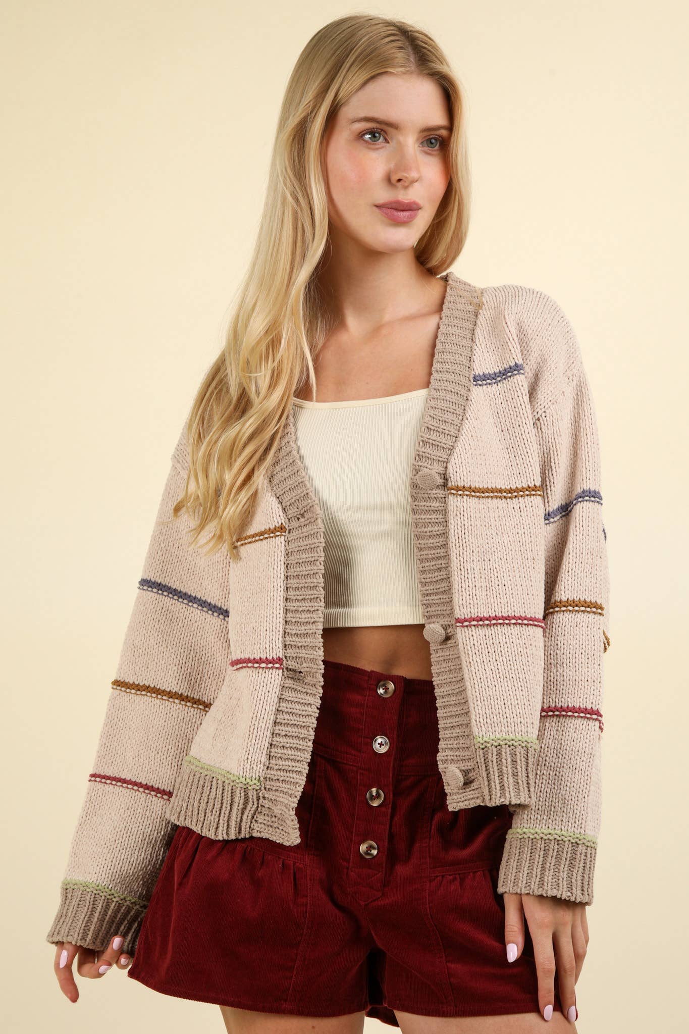 Open Book Cardigan