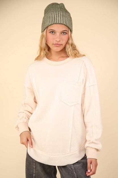 Terry Oversized Top