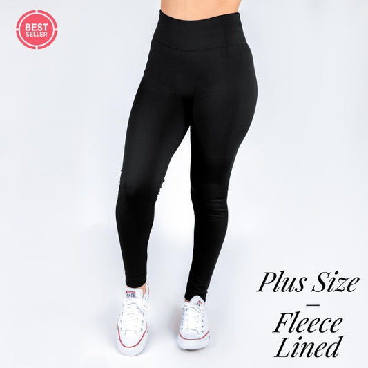 Fleece Leggings - Plus