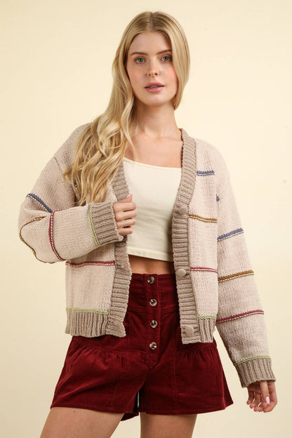 Open Book Cardigan