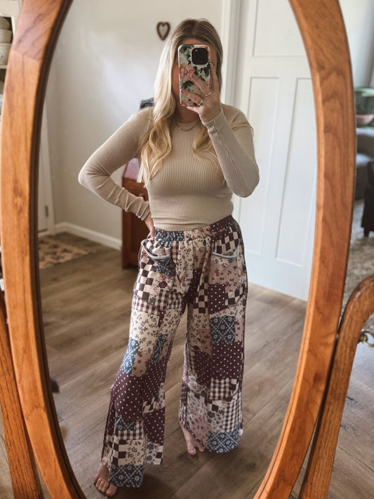 Wren Floral Pants