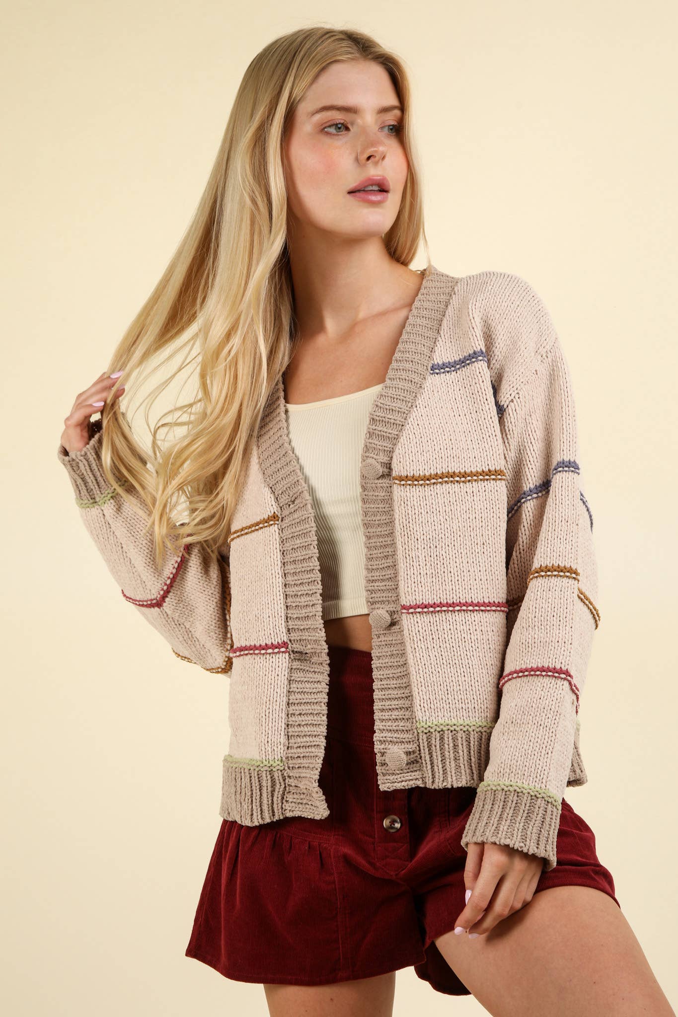 Open Book Cardigan