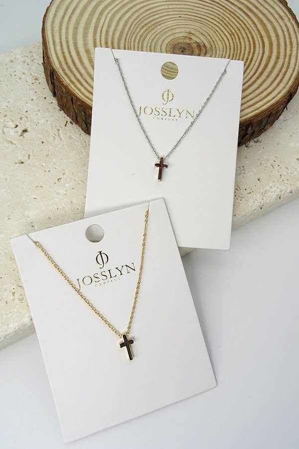 Mini Cross Necklace