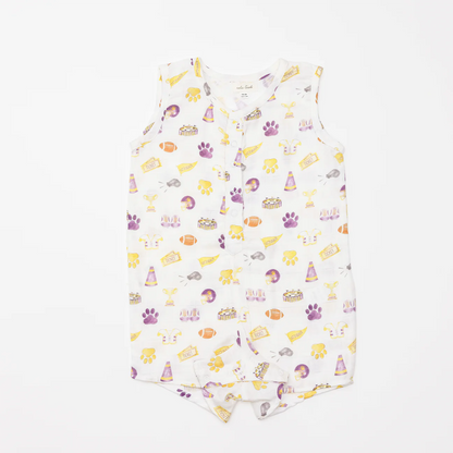 Let's go Tigers Organic Muslin Shortall