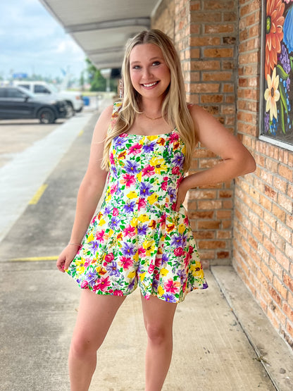 Darling Flower Romper