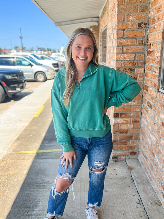 Dani Half Zip Pullover