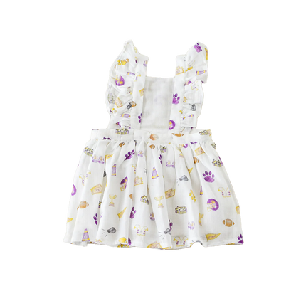 Let's go Tigers Organic Muslin Dress