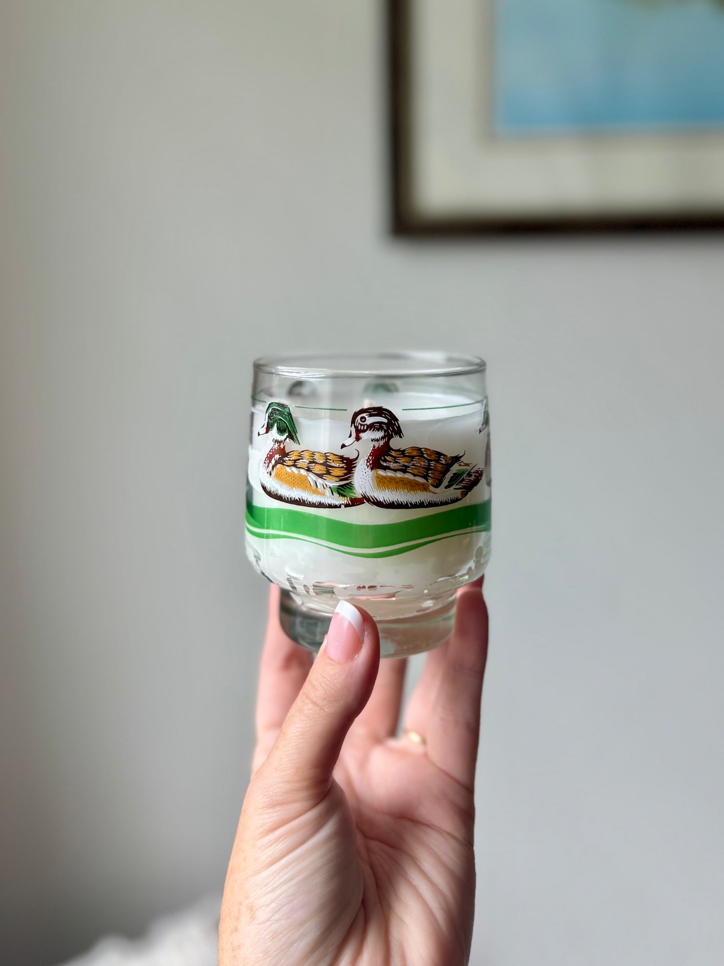 Vintage Mallard Whiskey Glass - Baccarat Rouge