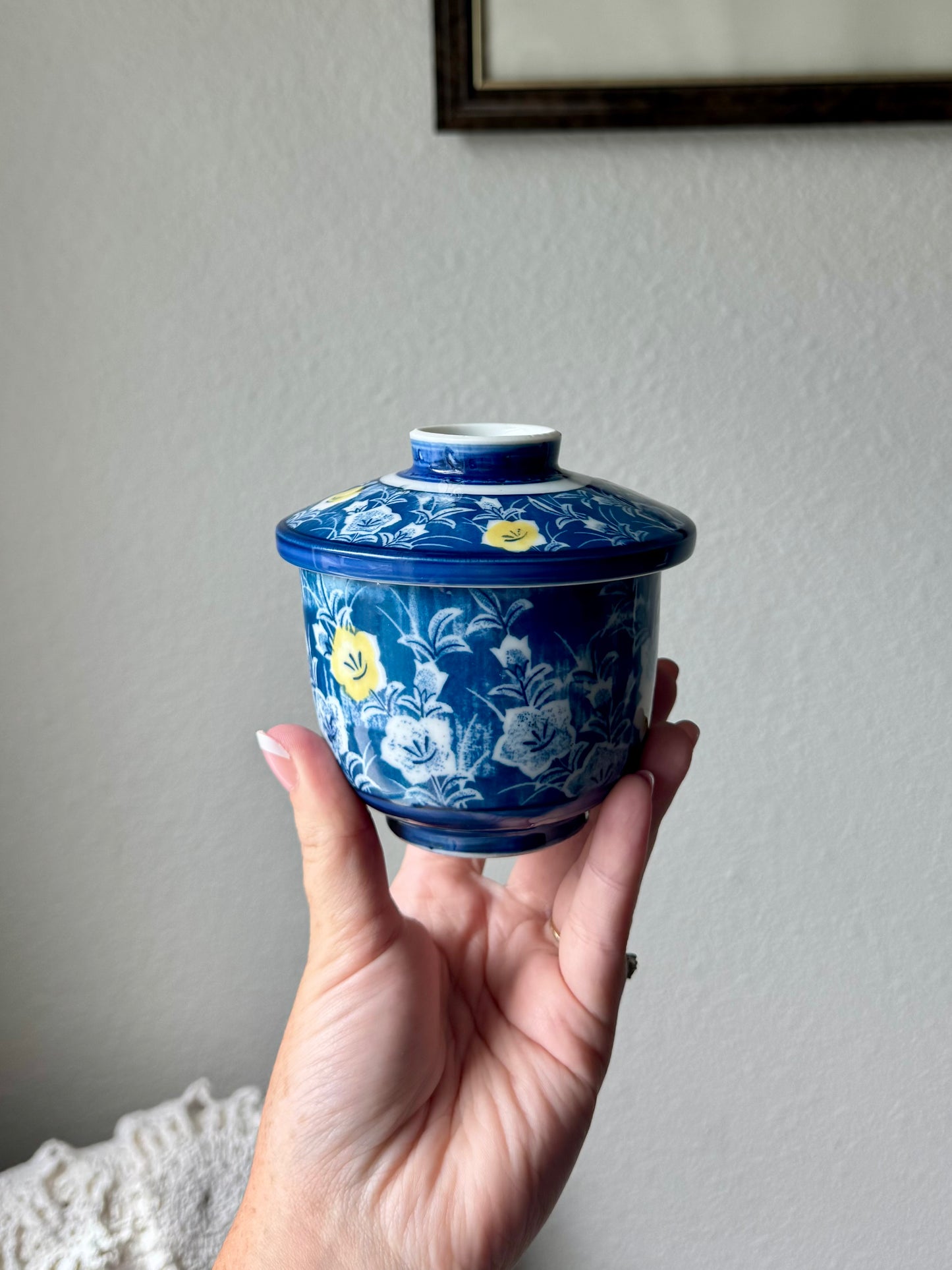 Chawanmushi Bowl - Cactus Blossom