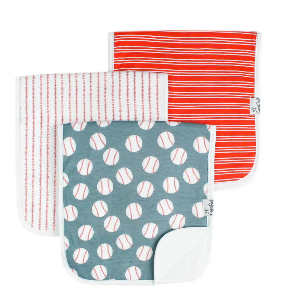 Slugger Burp Cloth Set