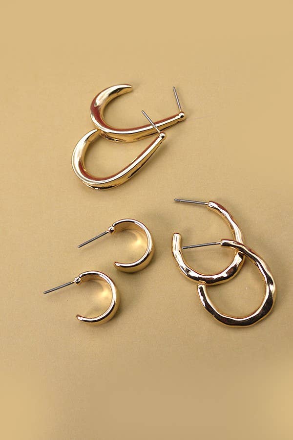 Hoop Earring Trio