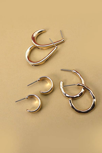 Hoop Earring Trio