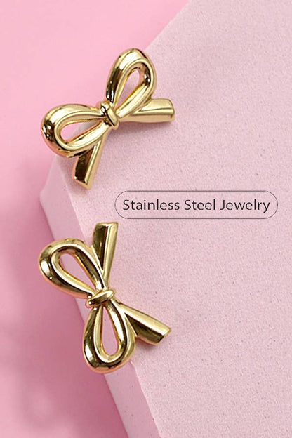 Bow Stud Earrings