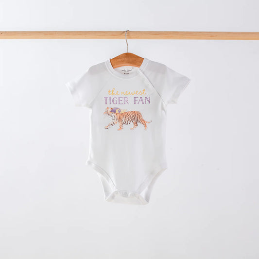 The Newest Tiger Fan Organic Cotton Baby Onesie