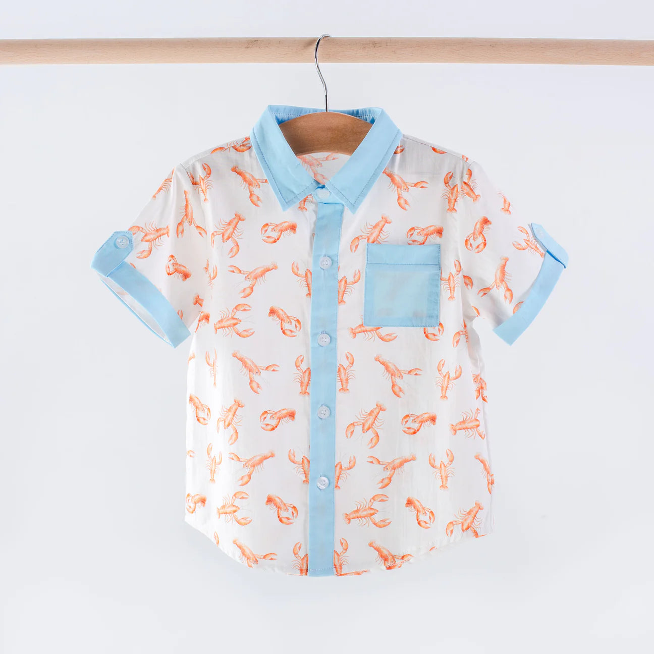 Pinch &amp; Peel Short Sleeve Collared Shirt